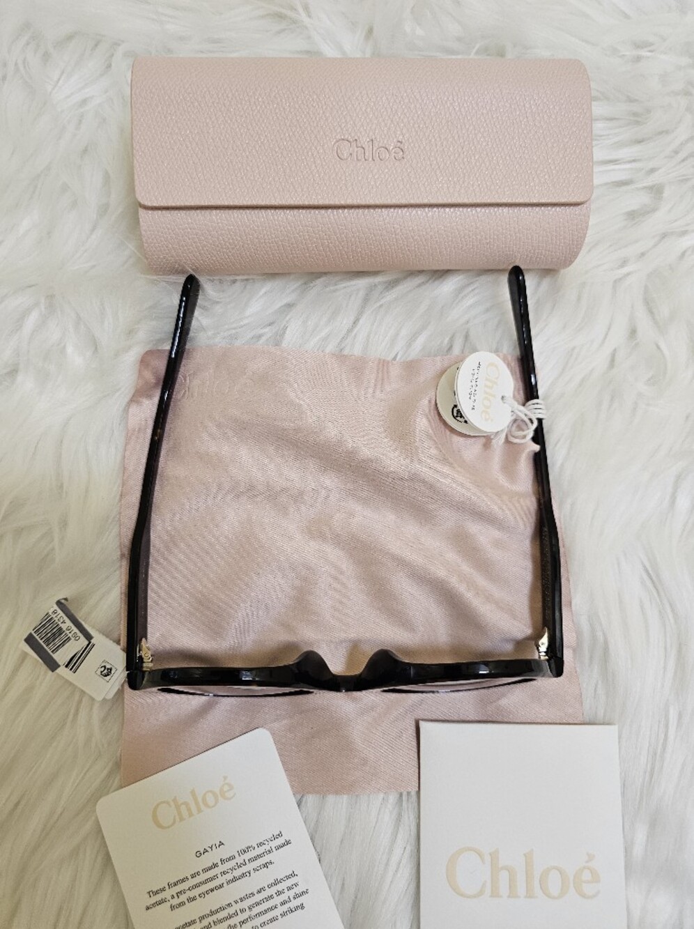 New Chloé 54mm Gayia oval-frame sunglasses - Picture 8 of 14